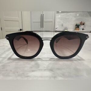 rag & bone Black Sunglasses